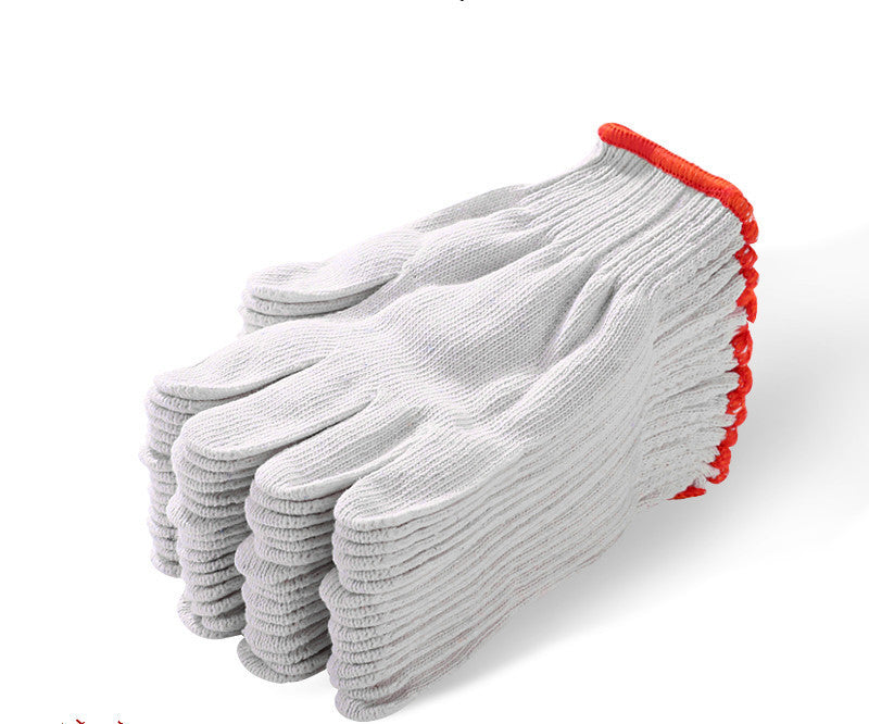 Cotton Yarn Anti-cutting Site Repair Work Cotton Thread Gloves Protective Supplies