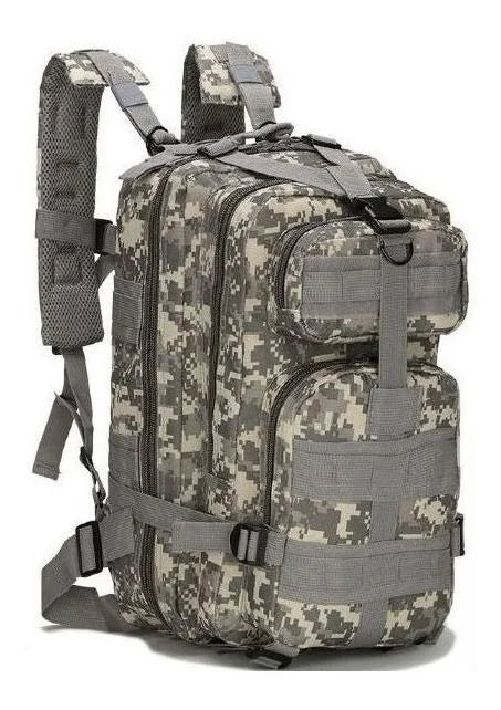 Backpack Camouflage Grey